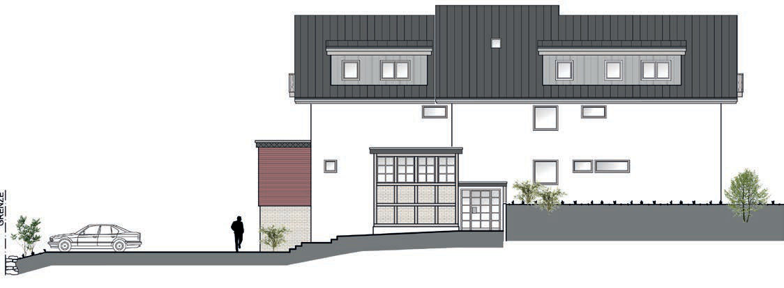 Appartementhaus Sportstra&szlig;e 32 &ndash; Ansicht S&uuml;den